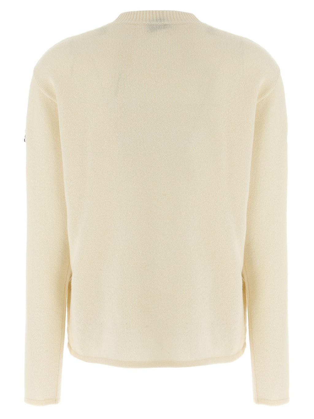 MONCLER GENIUS White Wool Cardigan