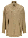Ferragamo Beige Cotton Blouse