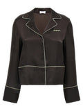 Off-White Black Acetate Blouse