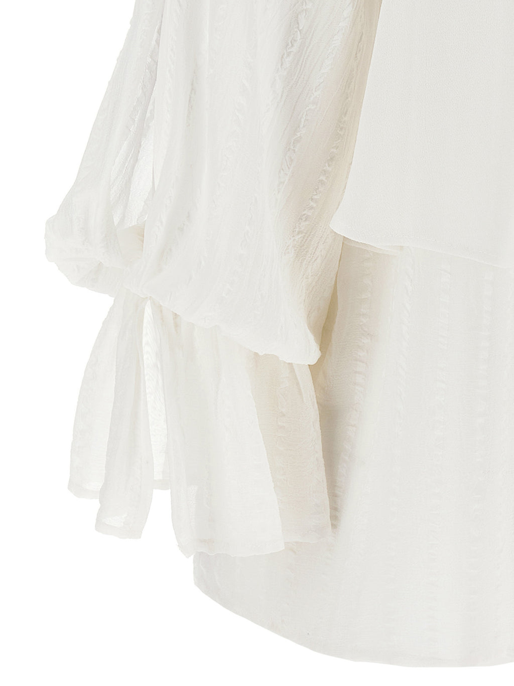PINKO White Viscose Blouse