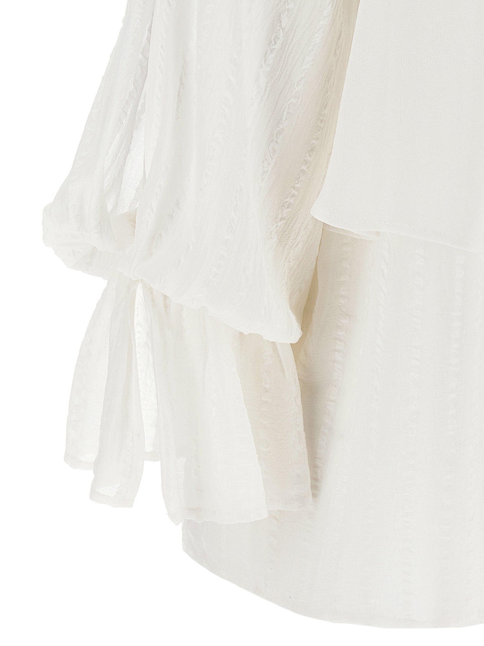 PINKO White Viscose Blouse