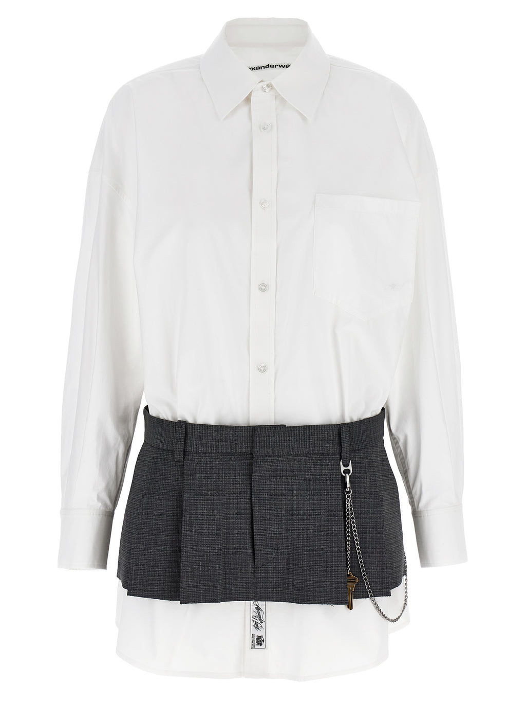 Alexander Wang Multicolor Cotton Short Dress