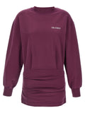 The Attico Bordeaux Cotton Short Dress