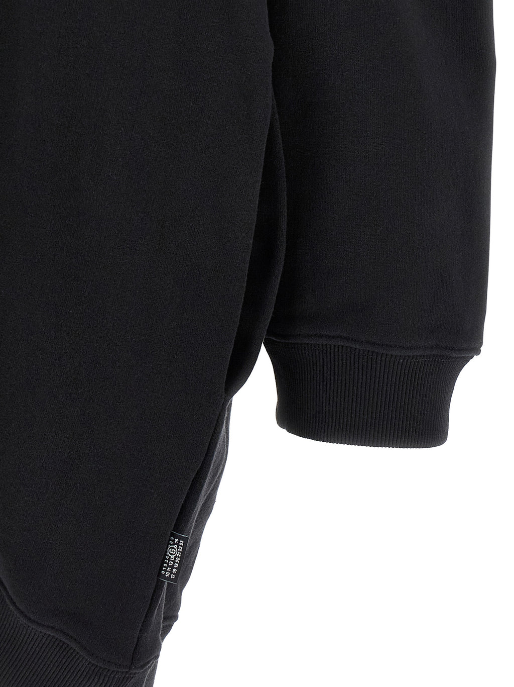 MM6 Maison Margiela Black Cotton Short Dress