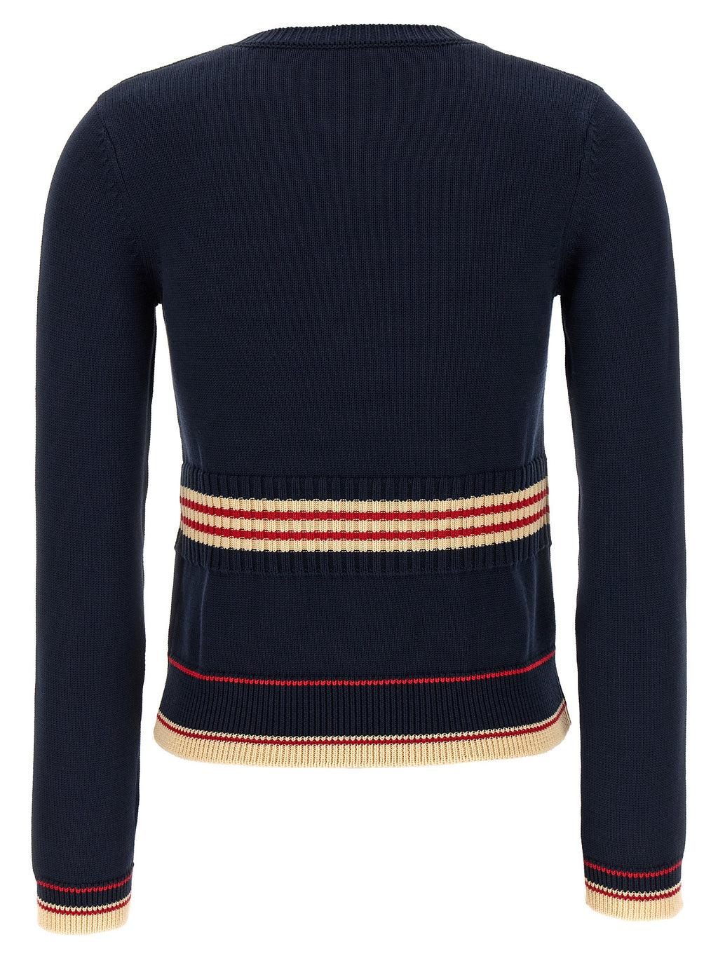 Valentino Garavani Blue Cotton Cardigan