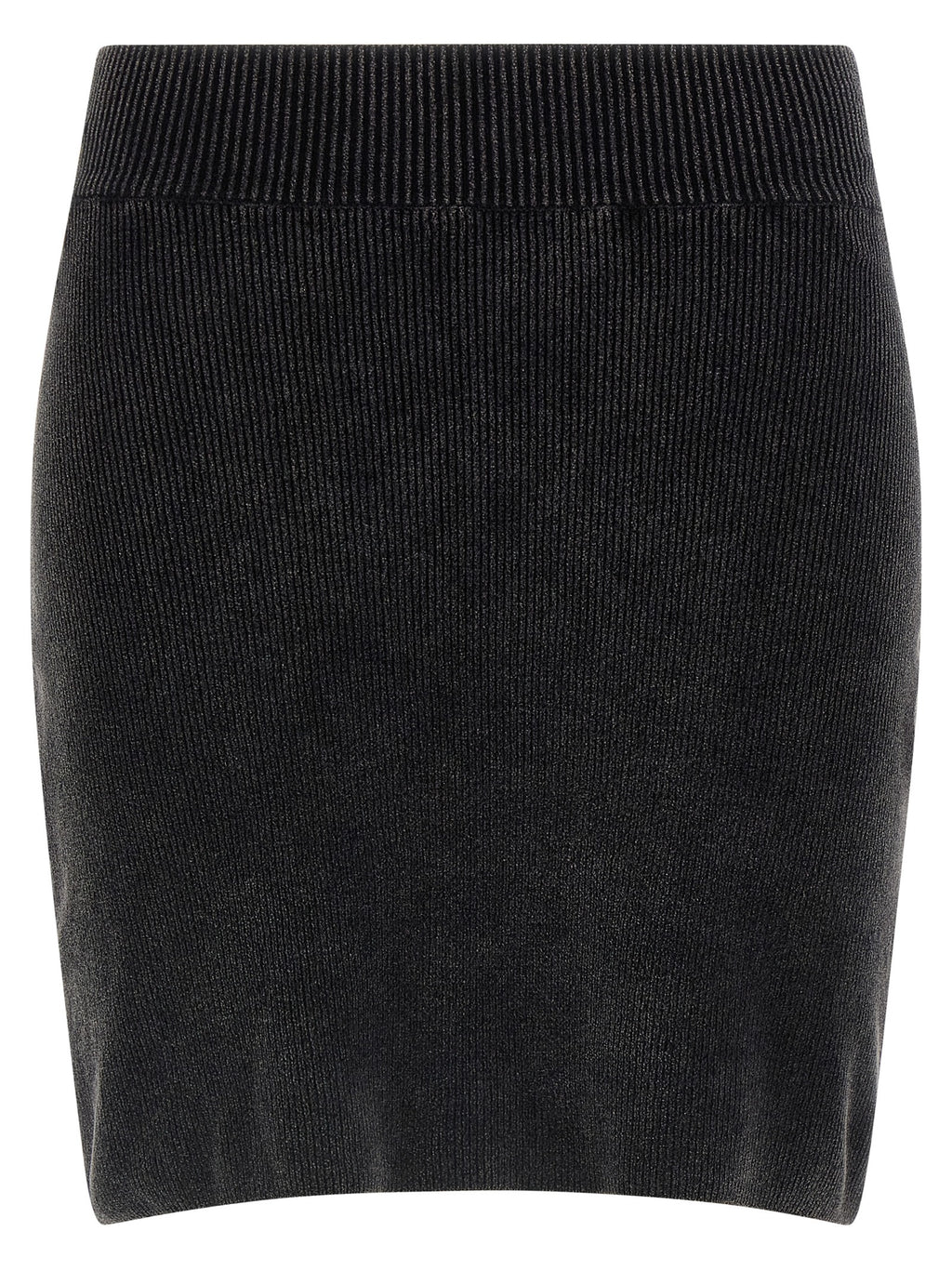 Alexander Wang Black Cotton Mini Skirt