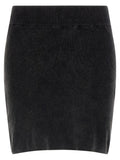 Alexander Wang Black Cotton Mini Skirt