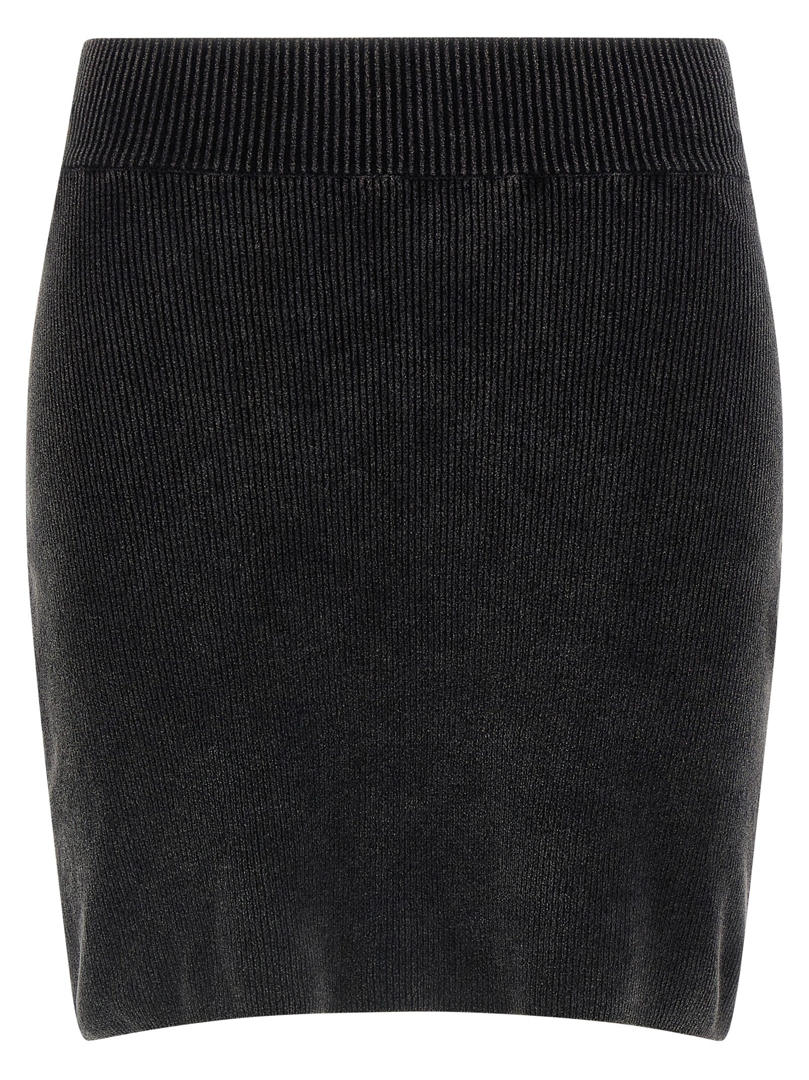 Alexander Wang Black Cotton Mini Skirt