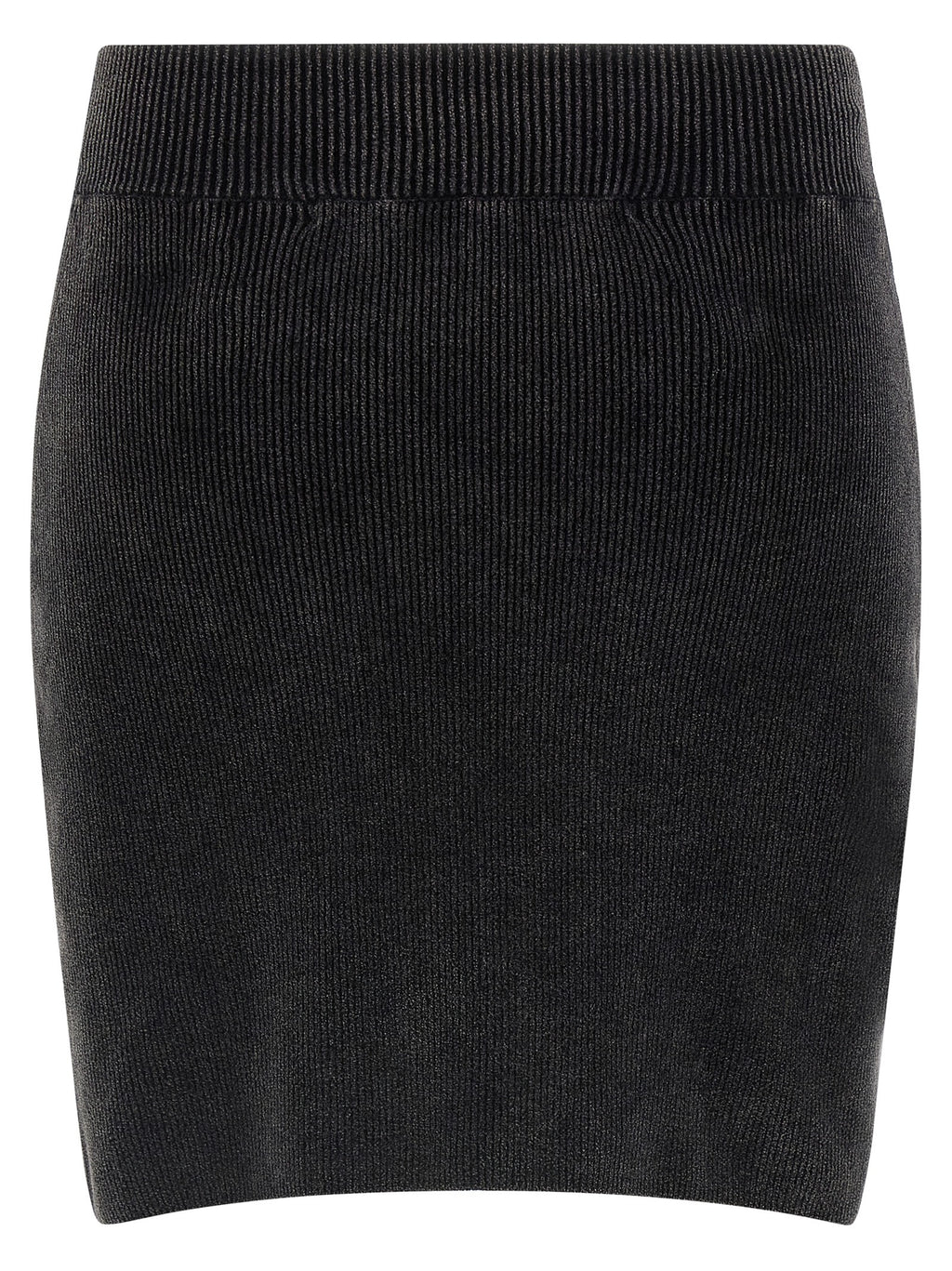 Alexander Wang Black Cotton Mini Skirt