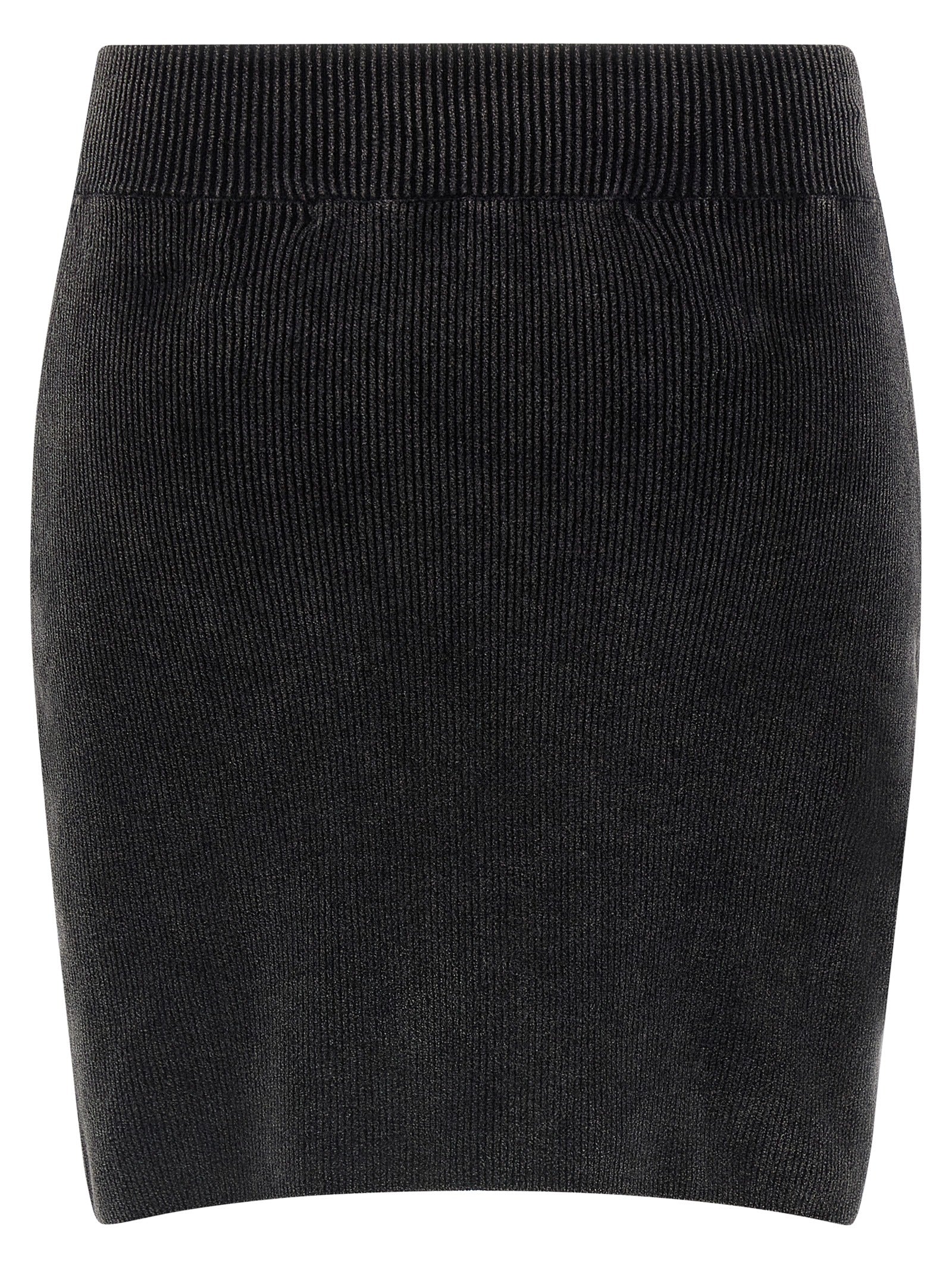 Alexander Wang Black Cotton Mini Skirt