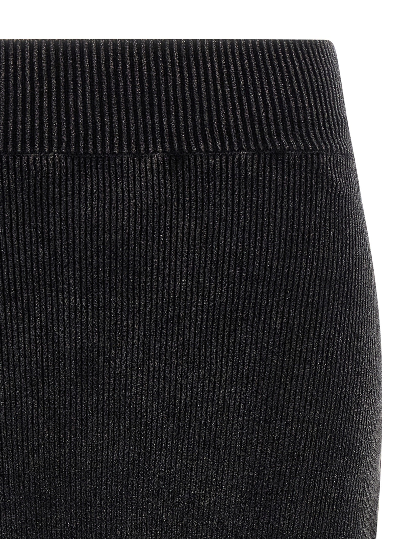 Alexander Wang Black Cotton Mini Skirt