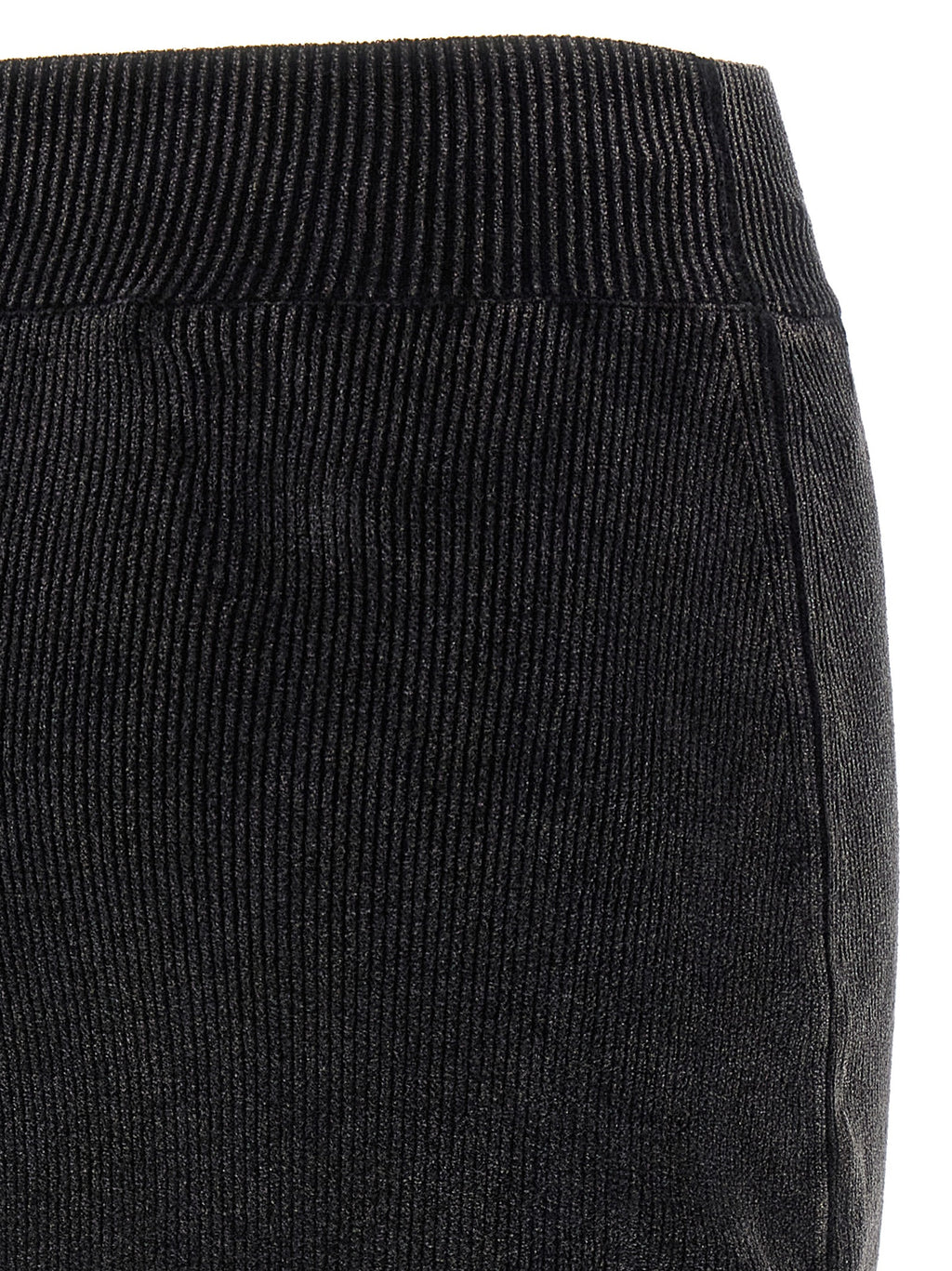 Alexander Wang Black Cotton Mini Skirt