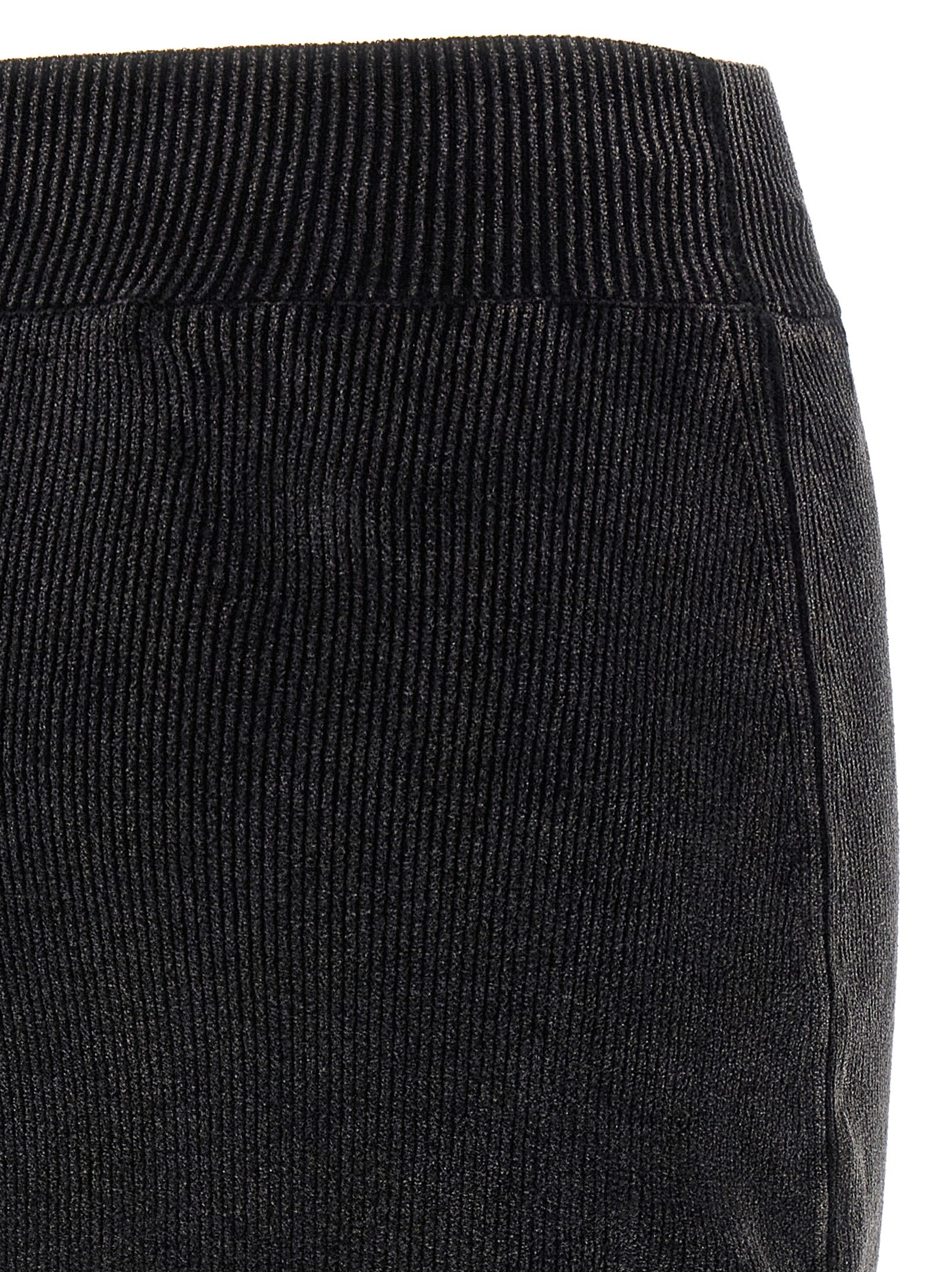 Alexander Wang Black Cotton Mini Skirt