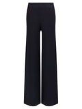 Max Mara Blue Viscose Casual Pants