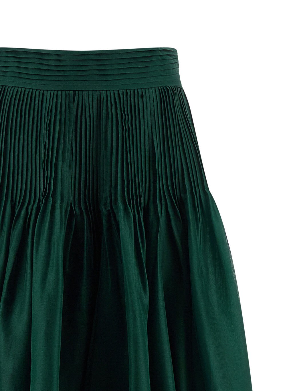 Carolina Herrera Bicolor Silk Mini Skirt