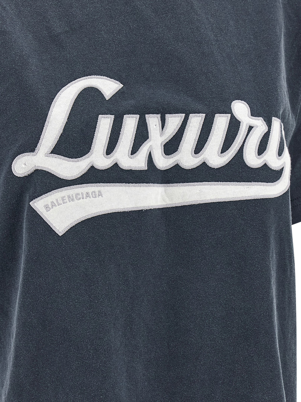 Balenciaga Blue Cotton Sportswear