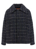 Missoni Blue Viscose Coat