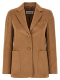 Max Mara Beige Wool Blazer