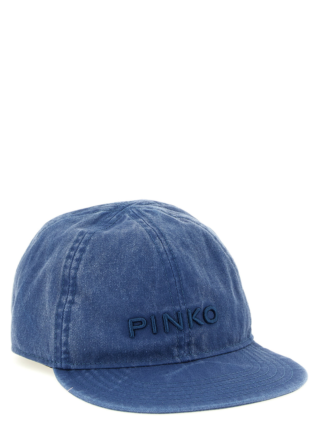 PINKO Blue Cotton Cap (Baseball Hat)