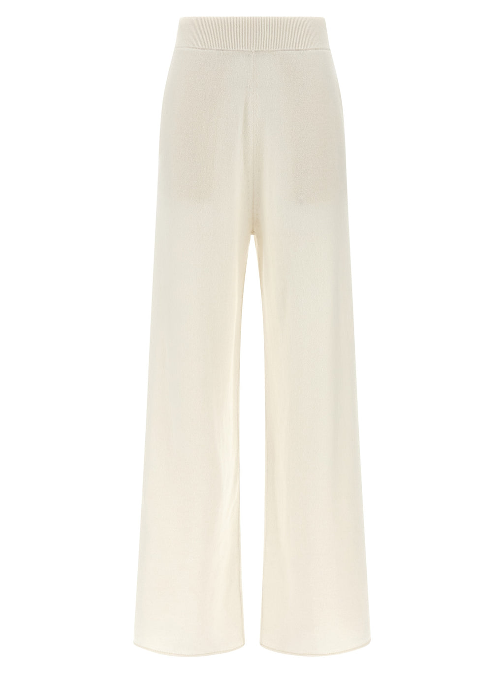 Max Mara White Cashmere Casual Pants