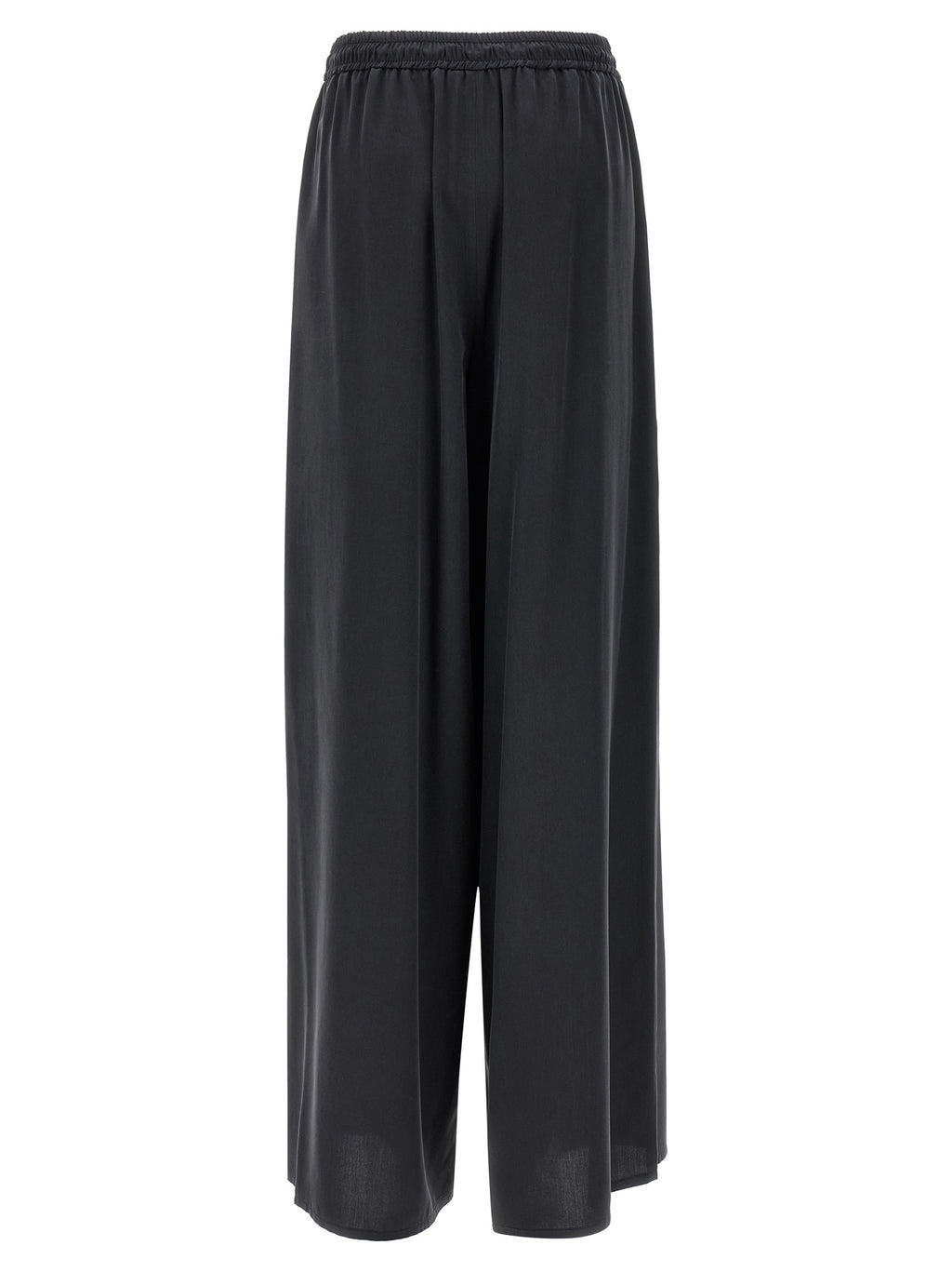 Max Mara Blue Silk Casual Pants