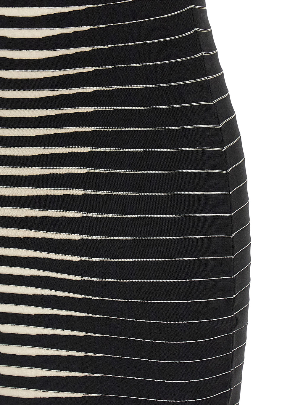 Elisabetta Franchi Bicolor Viscose Midi Dress