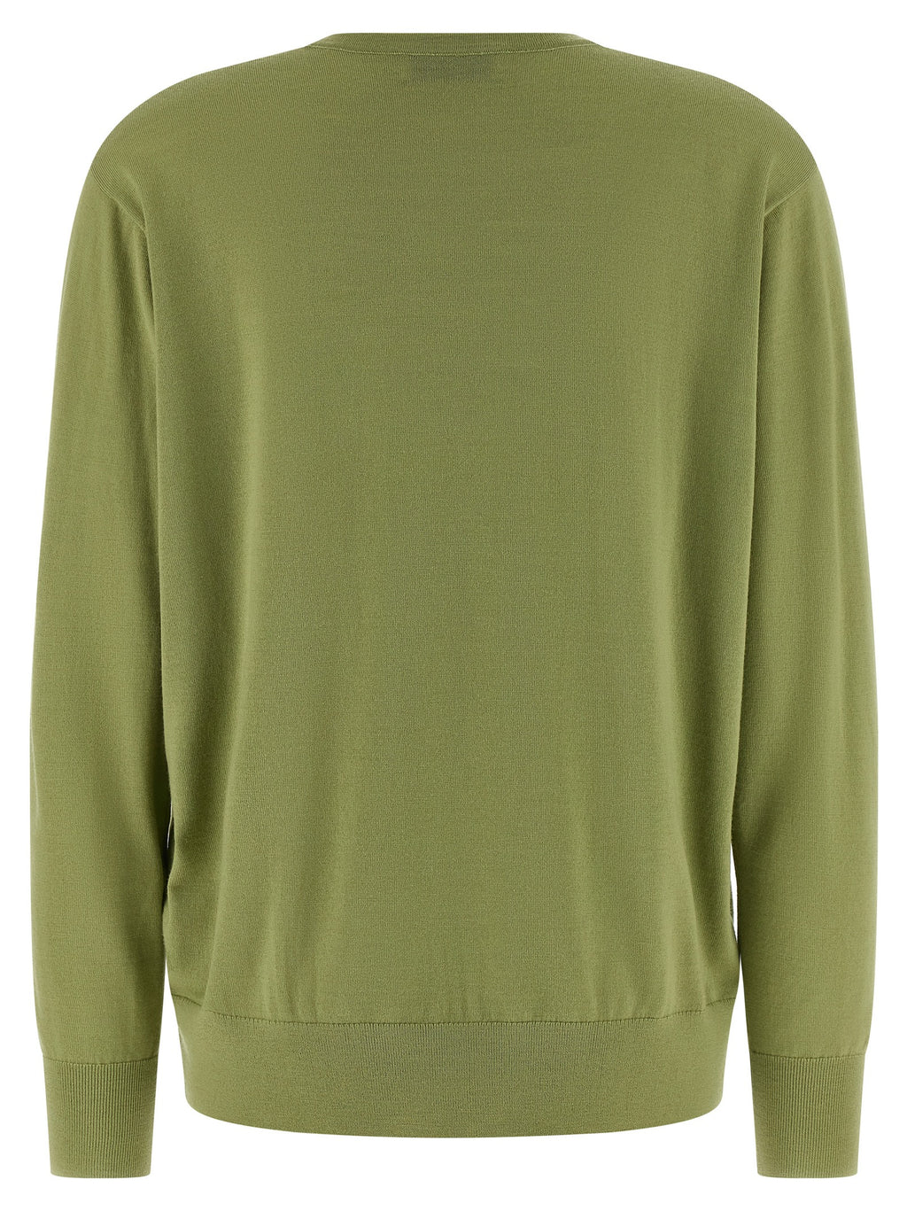 Dries Van Noten Bicolor Merino Wool Cardigan