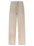 'S Max Mara Beige Virgin Wool Athletic Pants
