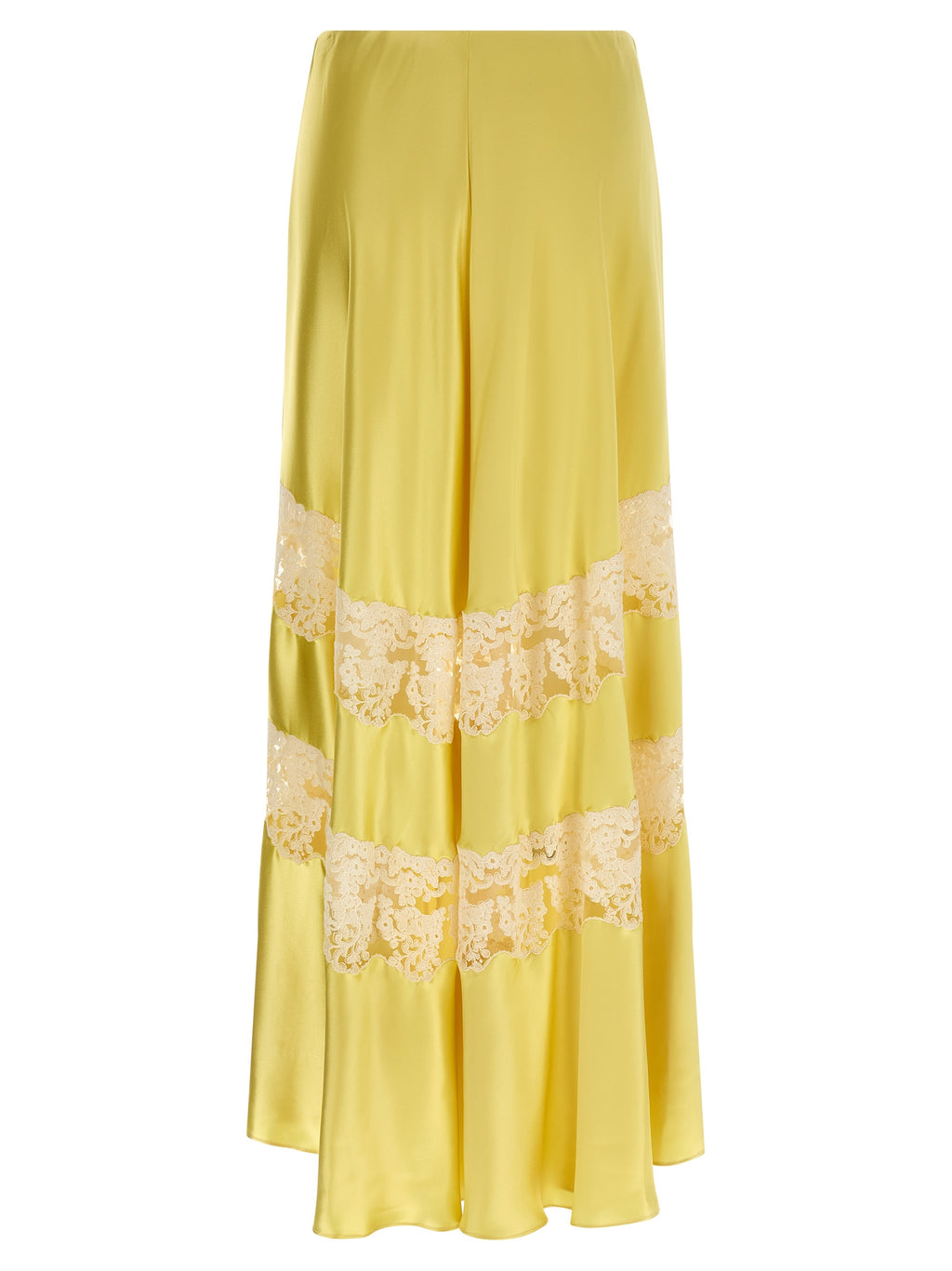 Alberta Ferretti Bicolor Viscose Mini Skirt