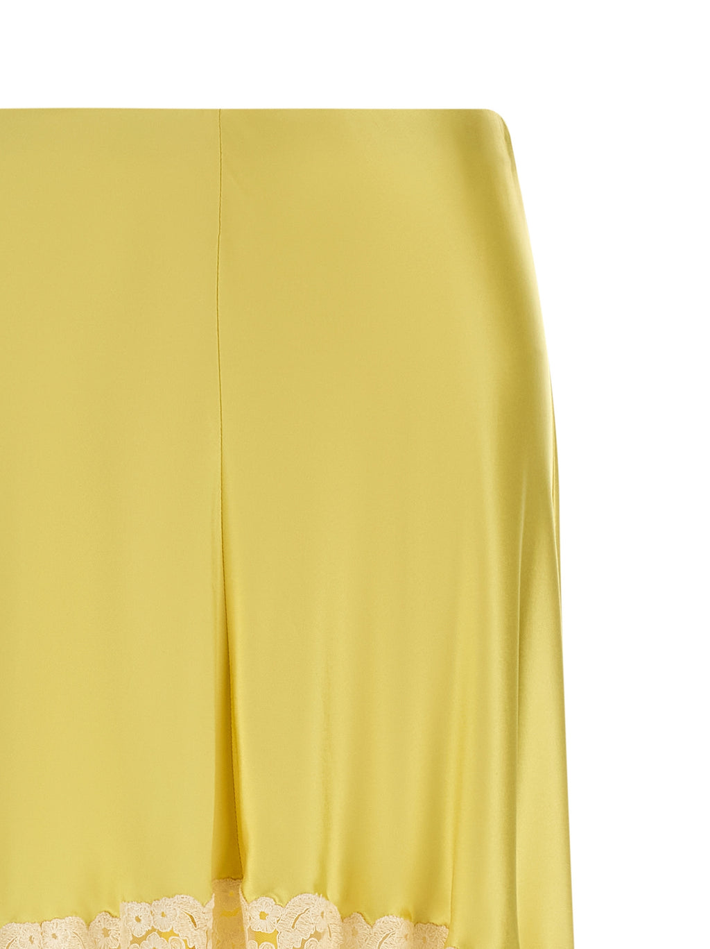 Alberta Ferretti Bicolor Viscose Mini Skirt