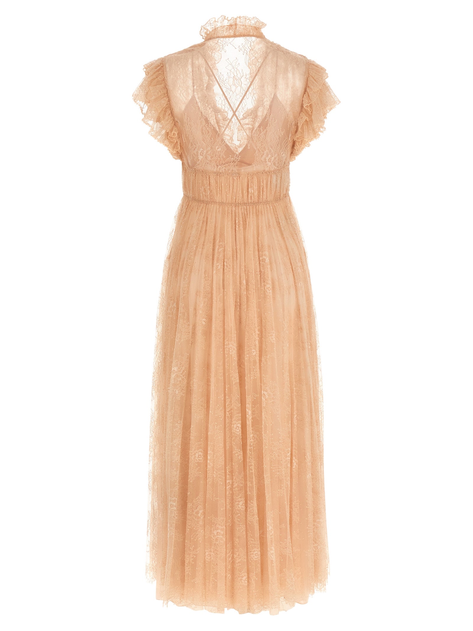 Alberta Ferretti Multicolor Polyamide Long Dress