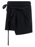Isabel Marant Black Cotton Long Skirt