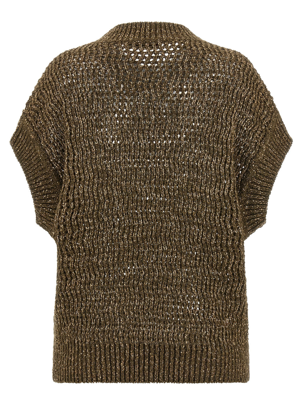 Max Mara Bicolor Cotton Cardigan