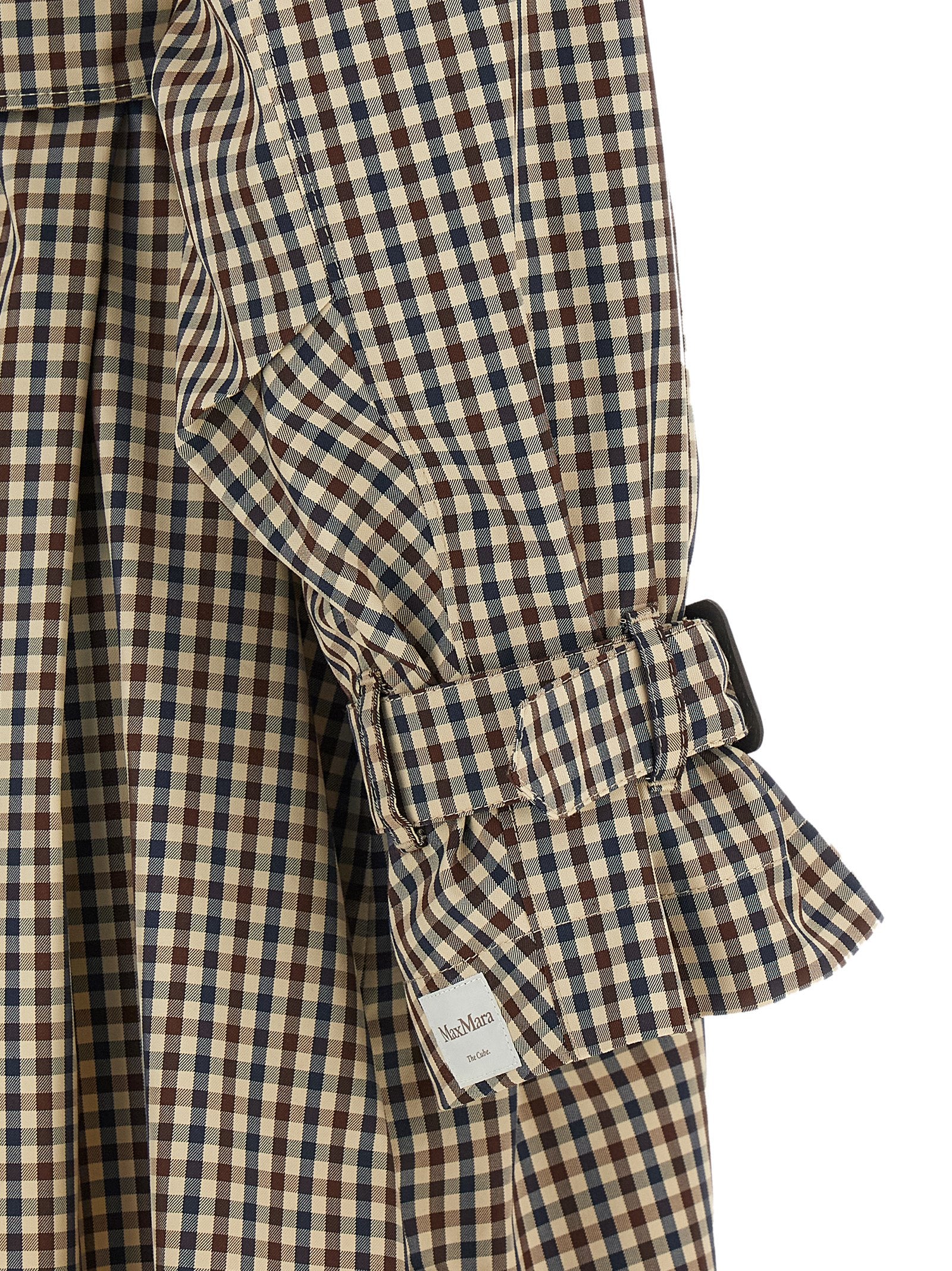 Max Mara Brown Cotton Coat