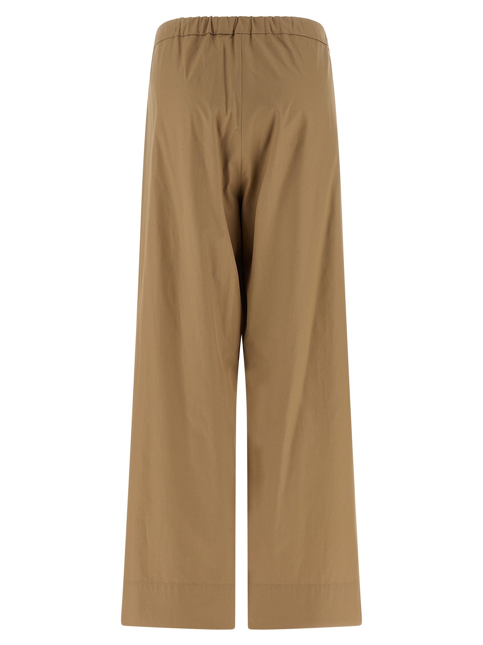 'S Max Mara Beige Cotton Casual Pants