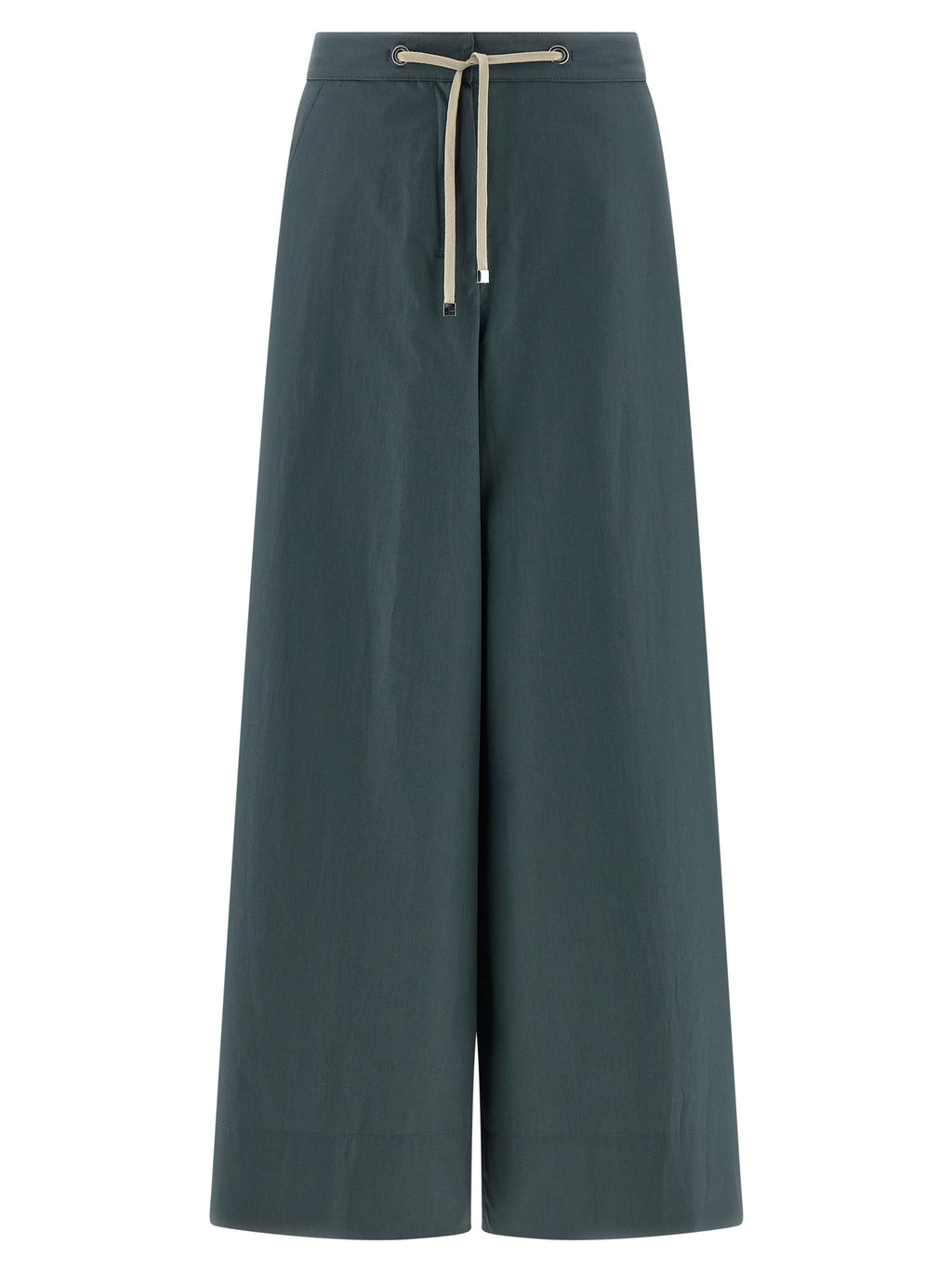'S Max Mara Blue Cotton Flared Pants