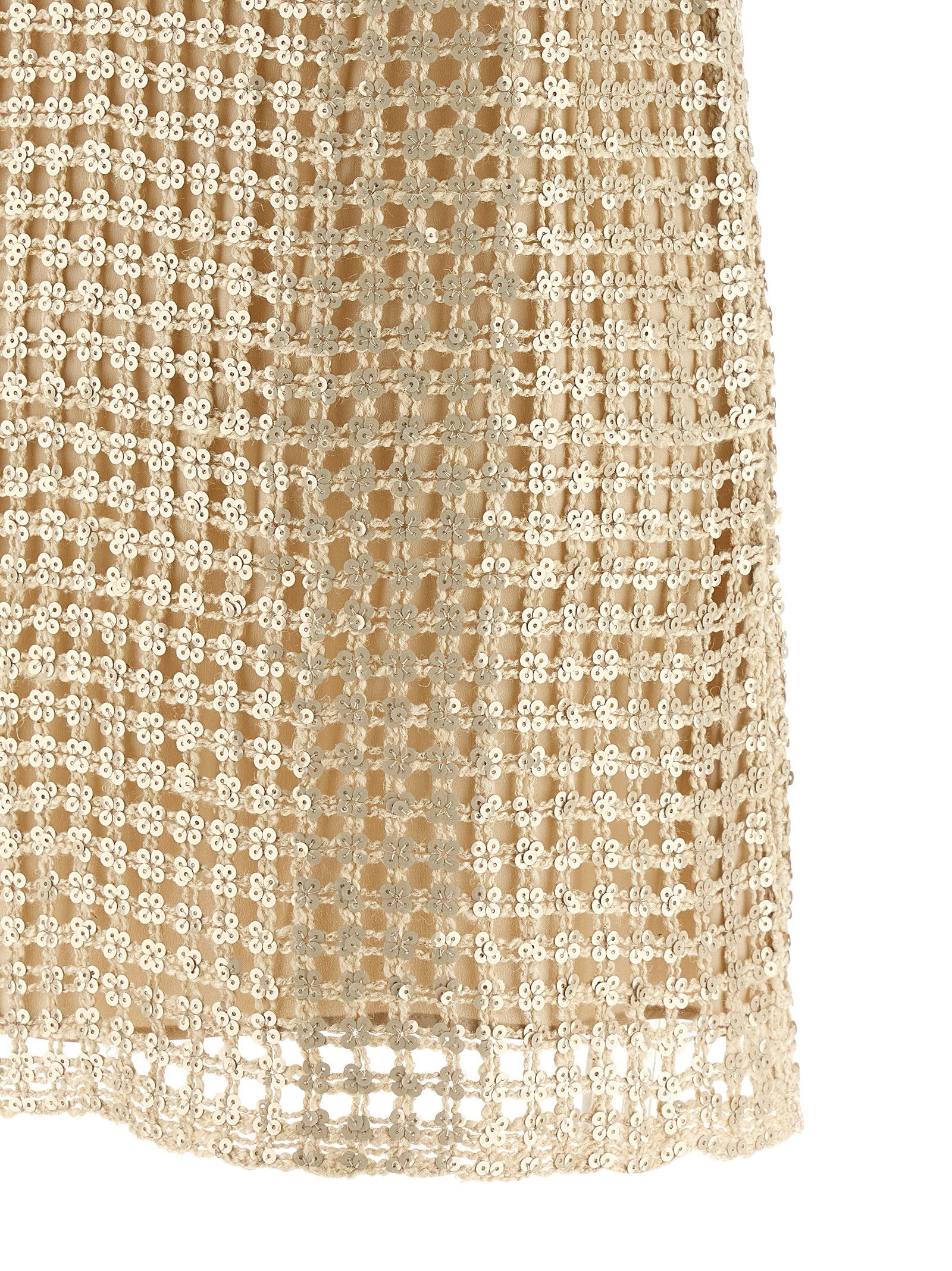 Brunello Cucinelli Bicolor Silk Short Dress