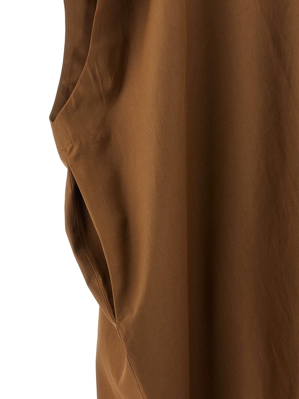 Armarium Brown Cotton Long Dress