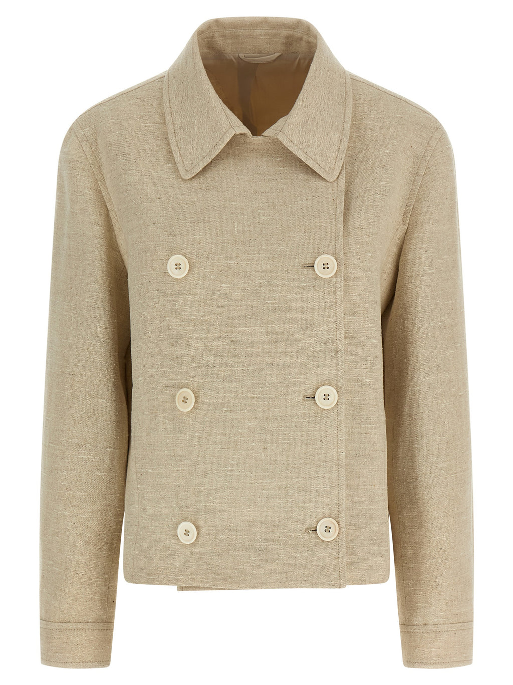 Brunello Cucinelli Beige Linen Jacket