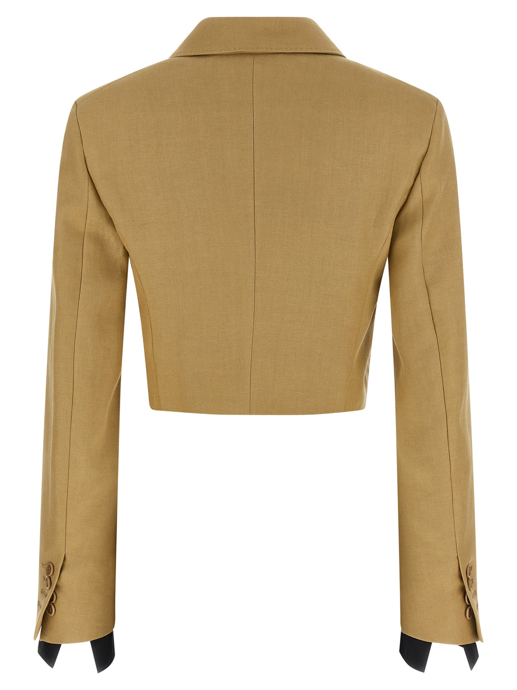 Max Mara Beige Linen Blazer