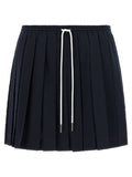 Thom Browne Seersucker Striped Mini Skirt