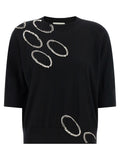 Dries Van Noten Black Merino Wool Cardigan