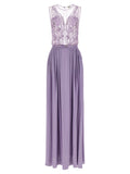 Elisabetta Franchi Purple Viscose Long Dress