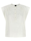 PINKO White Cotton Blouse
