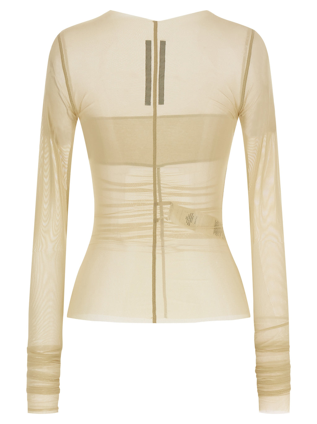 Rick Owens Beige Nylon Shirt