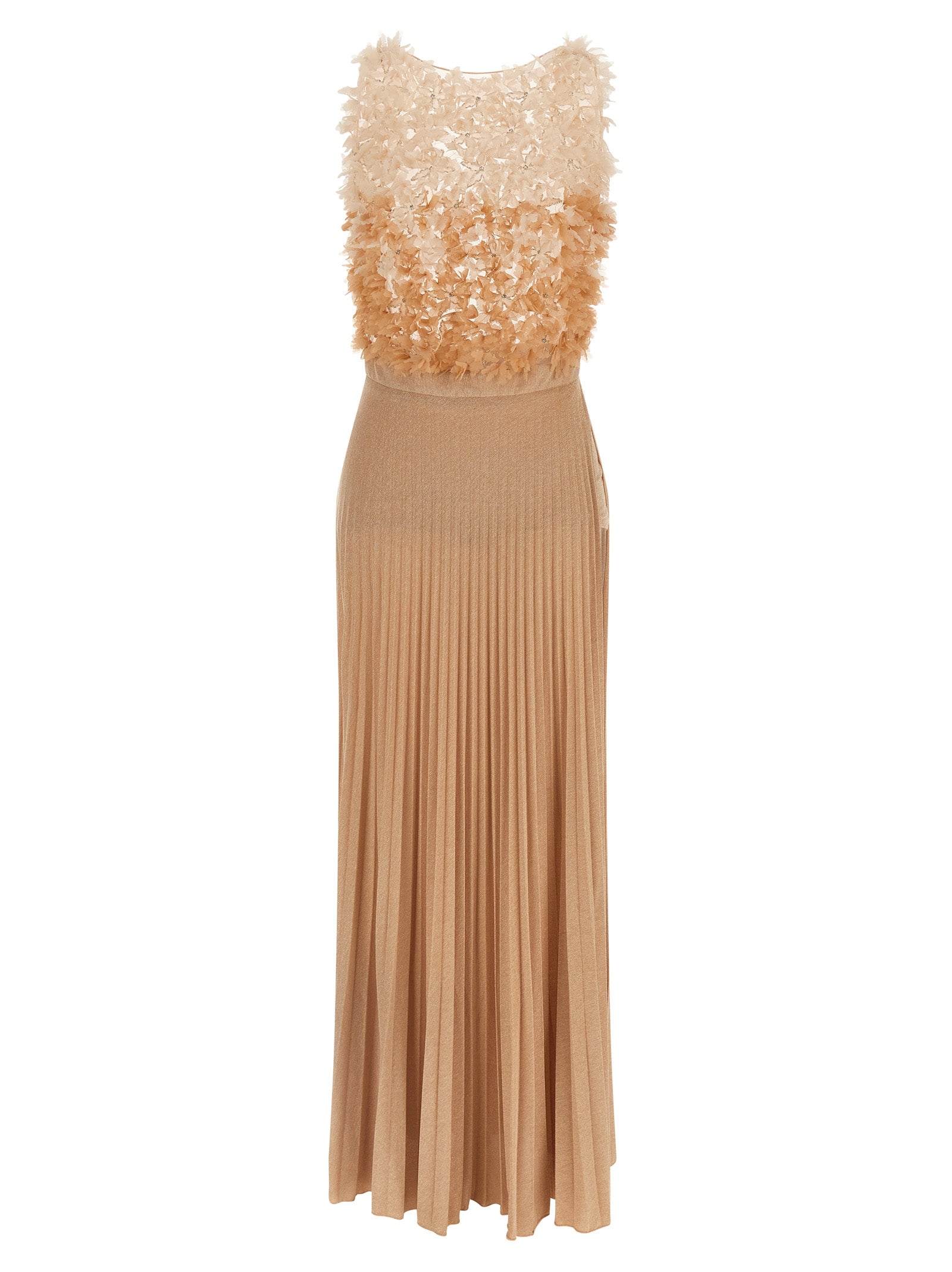 Elisabetta Franchi Multicolor Viscose Long Dress