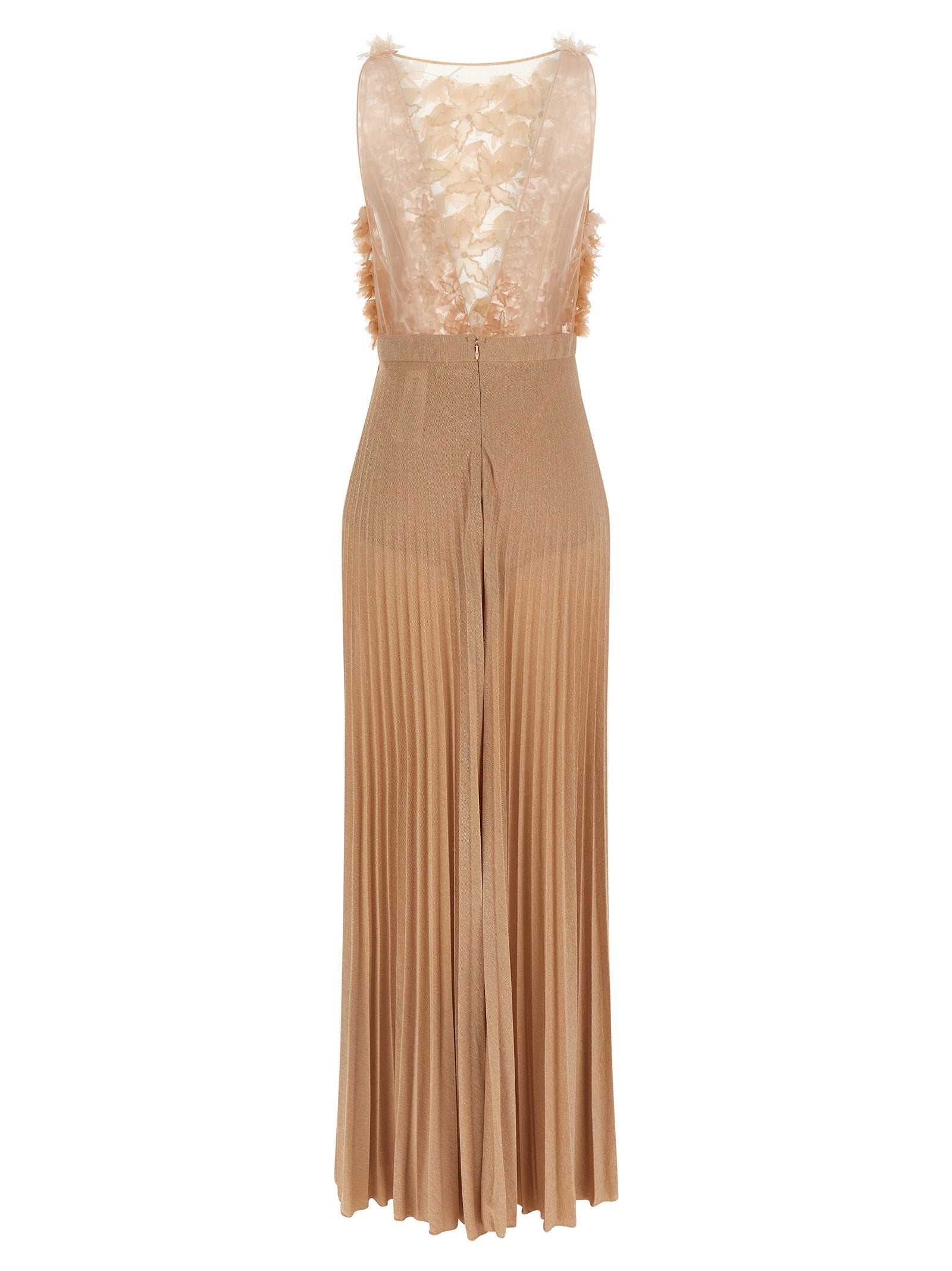 Elisabetta Franchi Multicolor Viscose Long Dress
