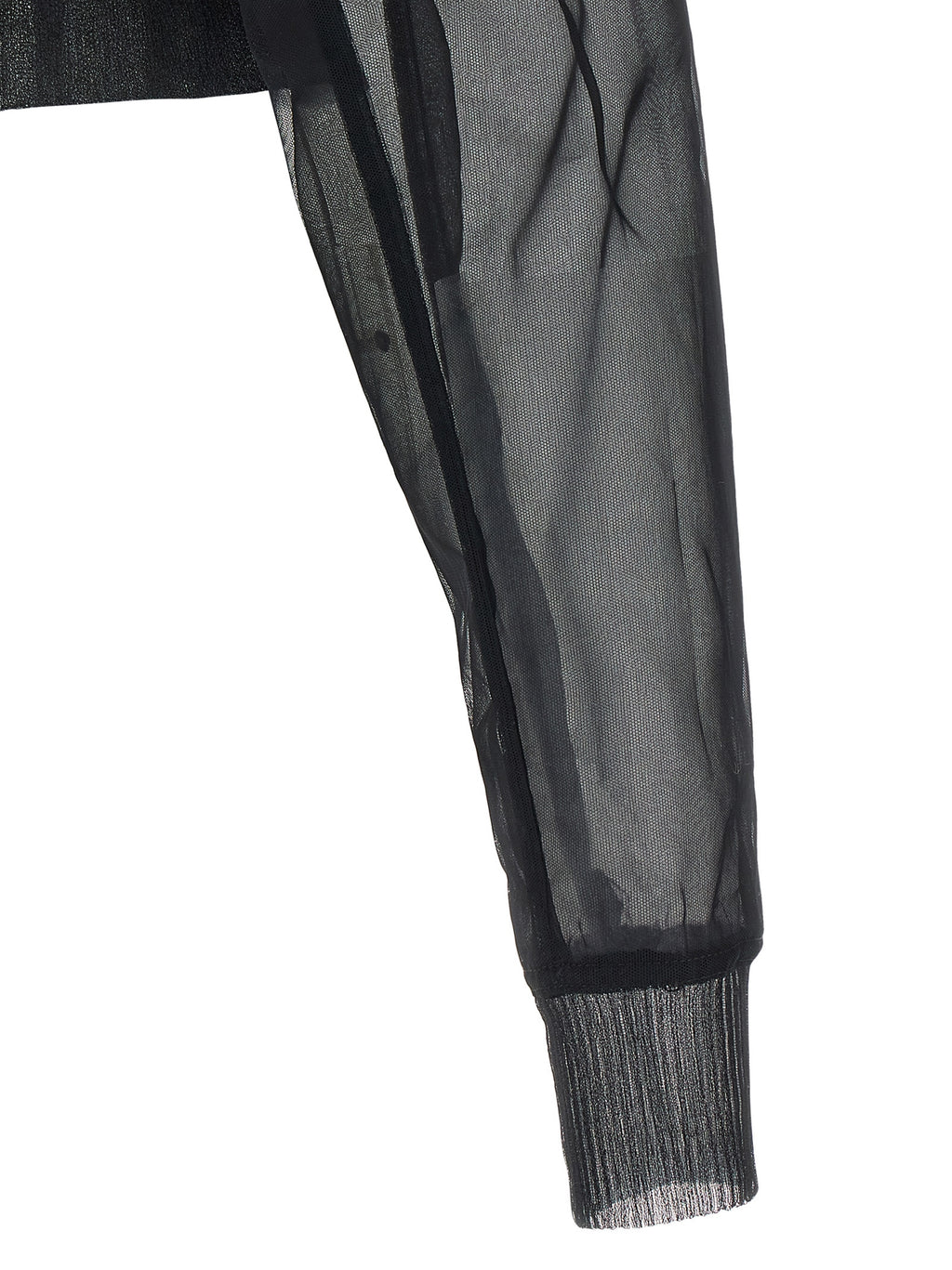 Rick Owens Black Nylon Bomber