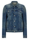 MM6 Maison Margiela Blue Cotton Denim Jacket