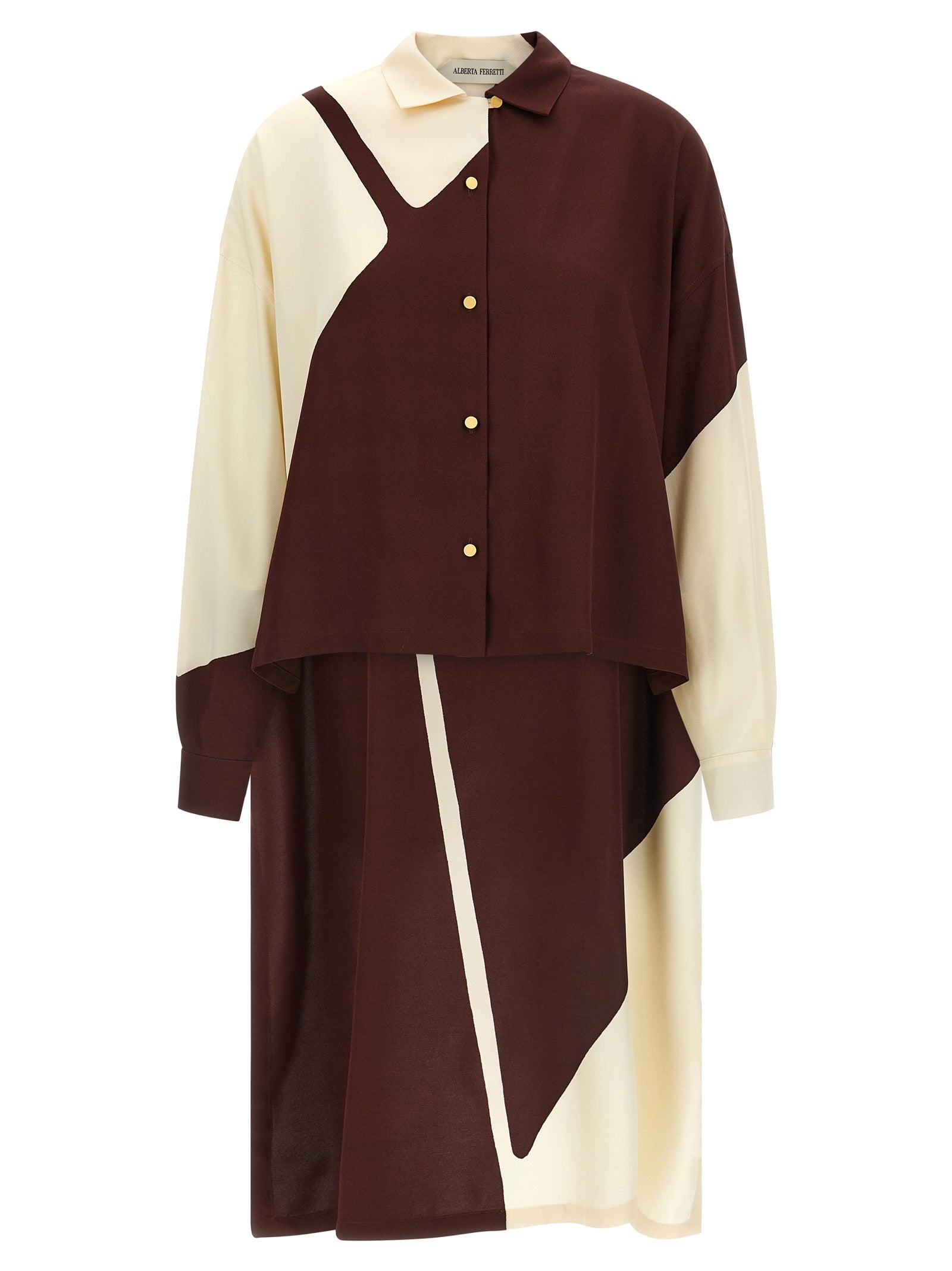 Alberta Ferretti Multicolor Viscose Blouse